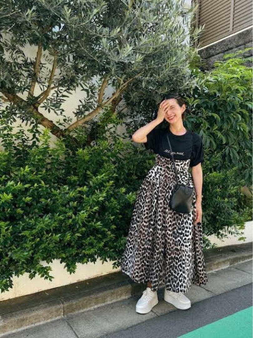 スカート 2way Multi Fabric Volume Onepiece