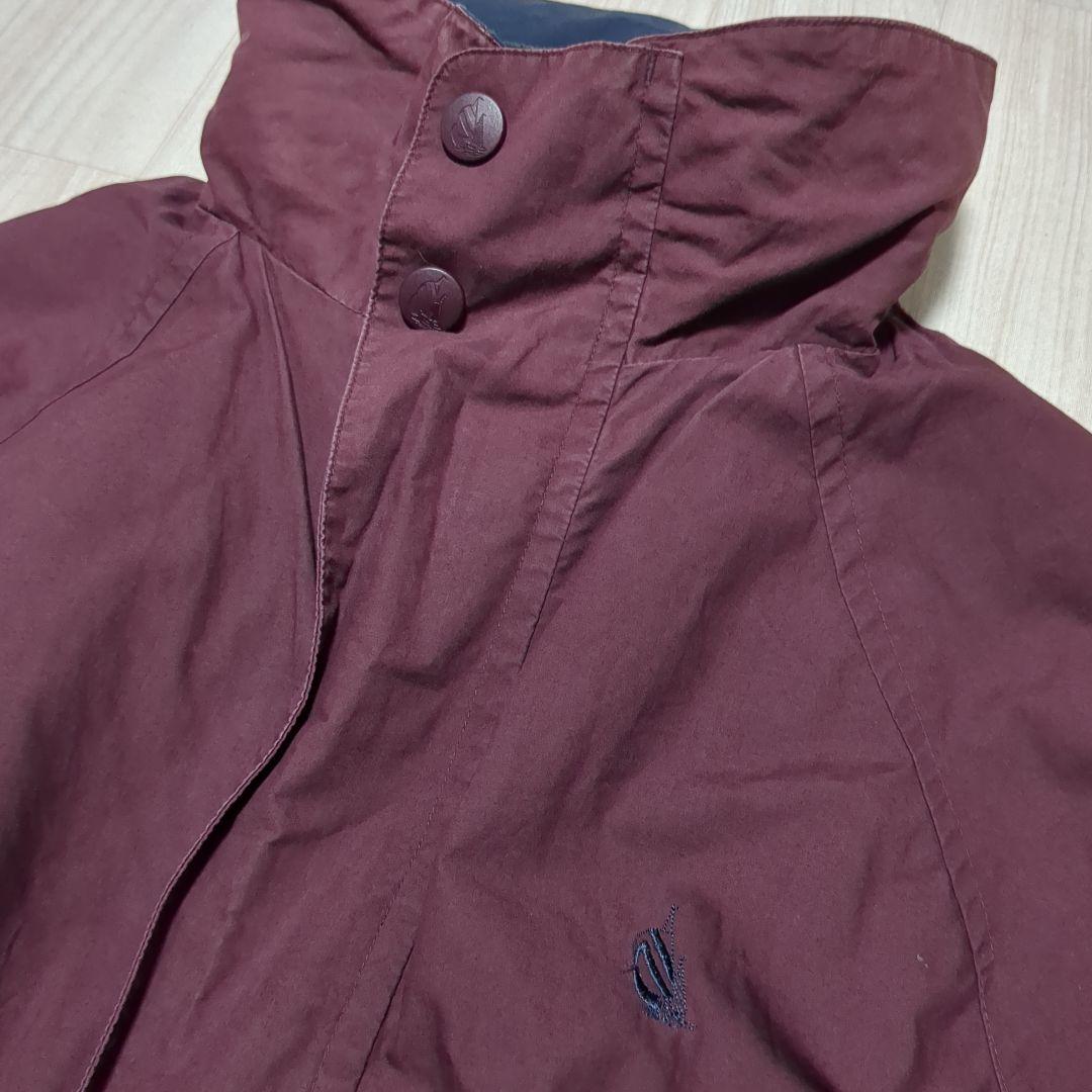 ゆーつー nautica リバーシブルジャケット M フード収納可能