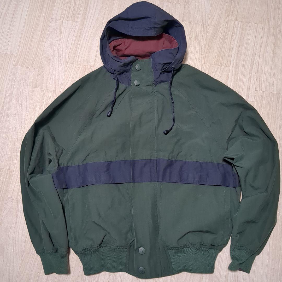 ゆーつー nautica リバーシブルジャケット M フード収納可能
