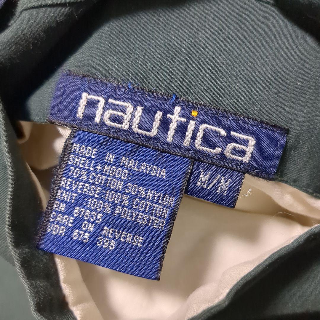 ゆーつー nautica リバーシブルジャケット M フード収納可能