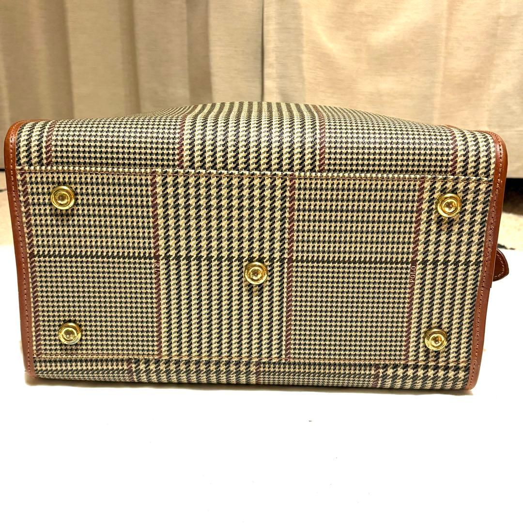 【極希少　美品】ポロラルフローレン　千鳥格子　ボストンバッグ　2way　大容量