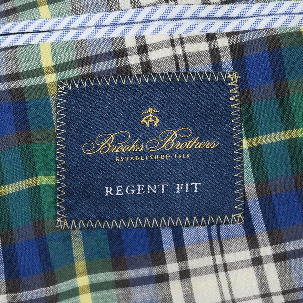 ブルックスブラザーズ REGENT FIT マドラスチェック サマージャケット