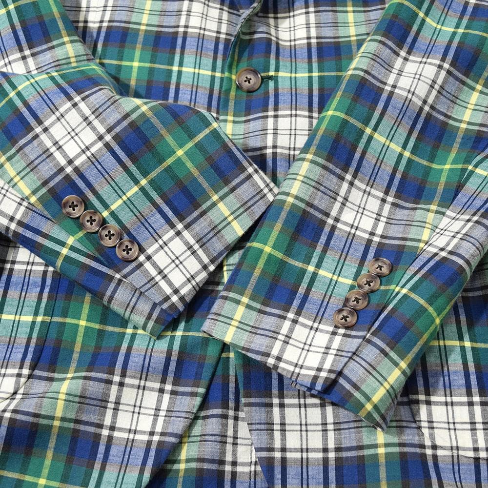 ブルックスブラザーズ REGENT FIT マドラスチェック サマージャケット