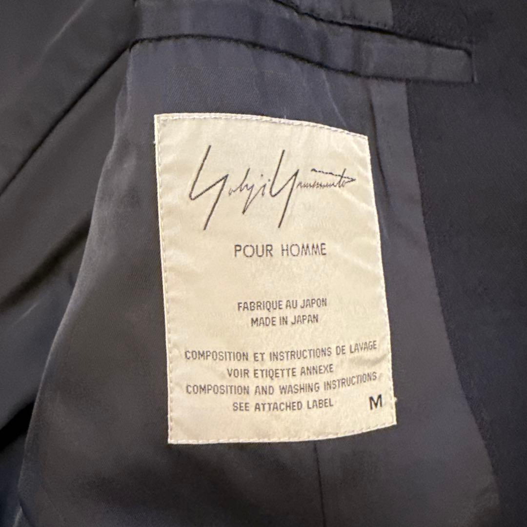 Yohji Yamamoto ダブルジャケット M ネイビー