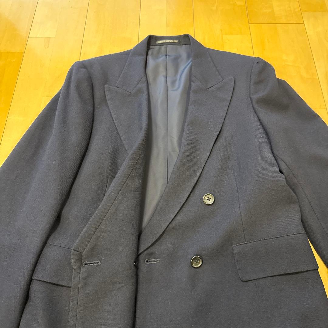Yohji Yamamoto ダブルジャケット M ネイビー