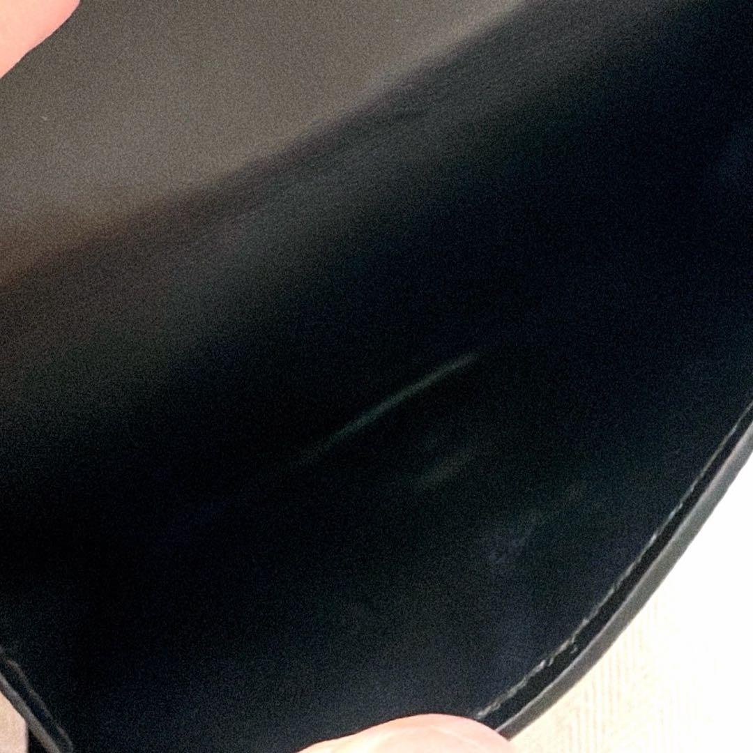 LOEWE ロエベ　財布　三つ折り財布　アナグラムトライフォールド　ブラック　黒