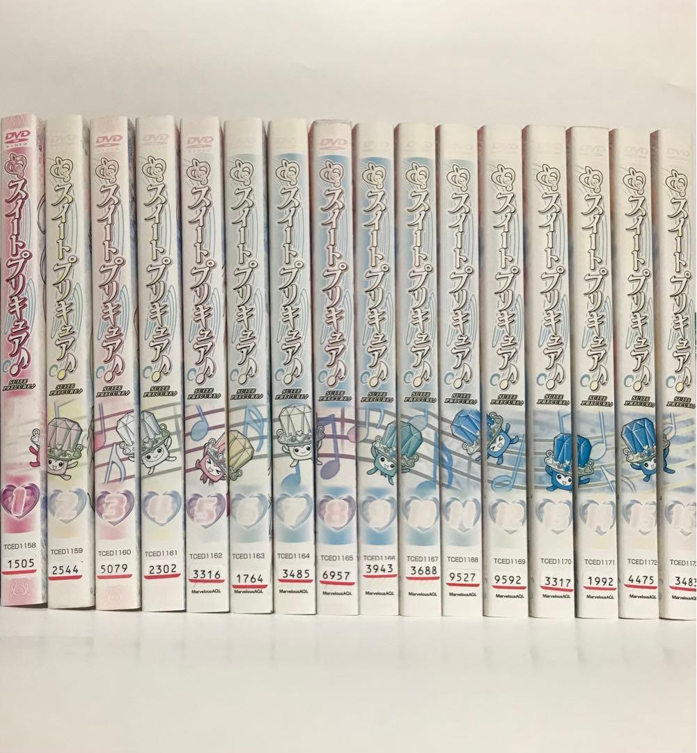 【まとめ売り】『スイート＆ハピネスチャージ』プリキュア〈DVD〉セット