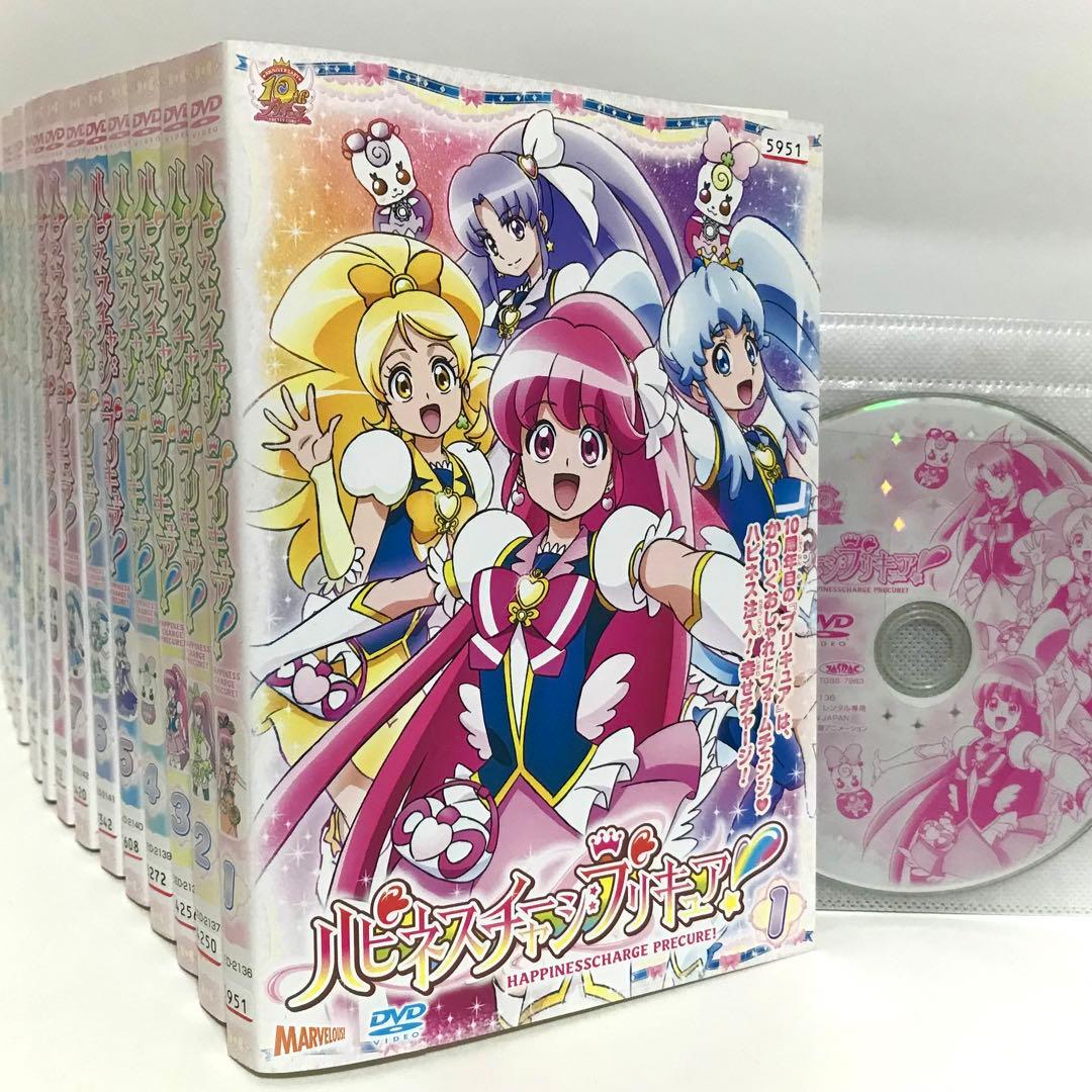 【まとめ売り】『スイート＆ハピネスチャージ』プリキュア〈DVD〉セット