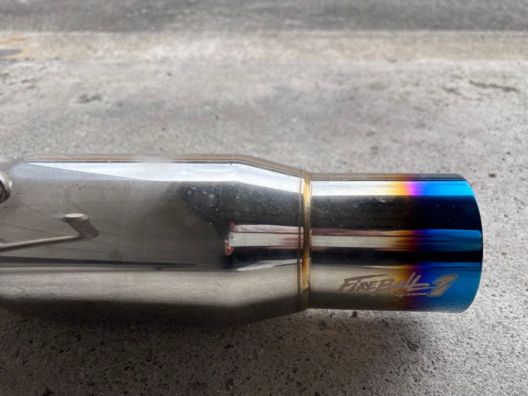 86.BRZ後期用 5ZIGEN fire ballステンレスマフラー本体
