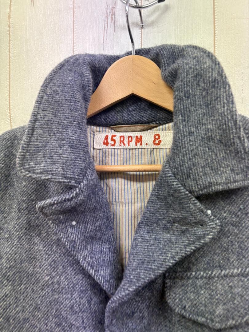 T939：＆by45rpm ウールハンティング ジャケット