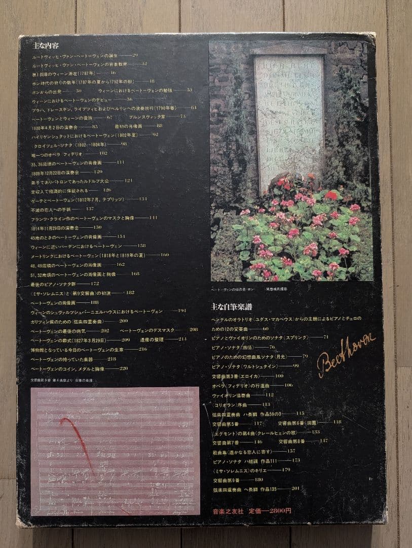 目で見るドキュメント ベートーヴェン 音楽之友社 ロベール・ボリー編