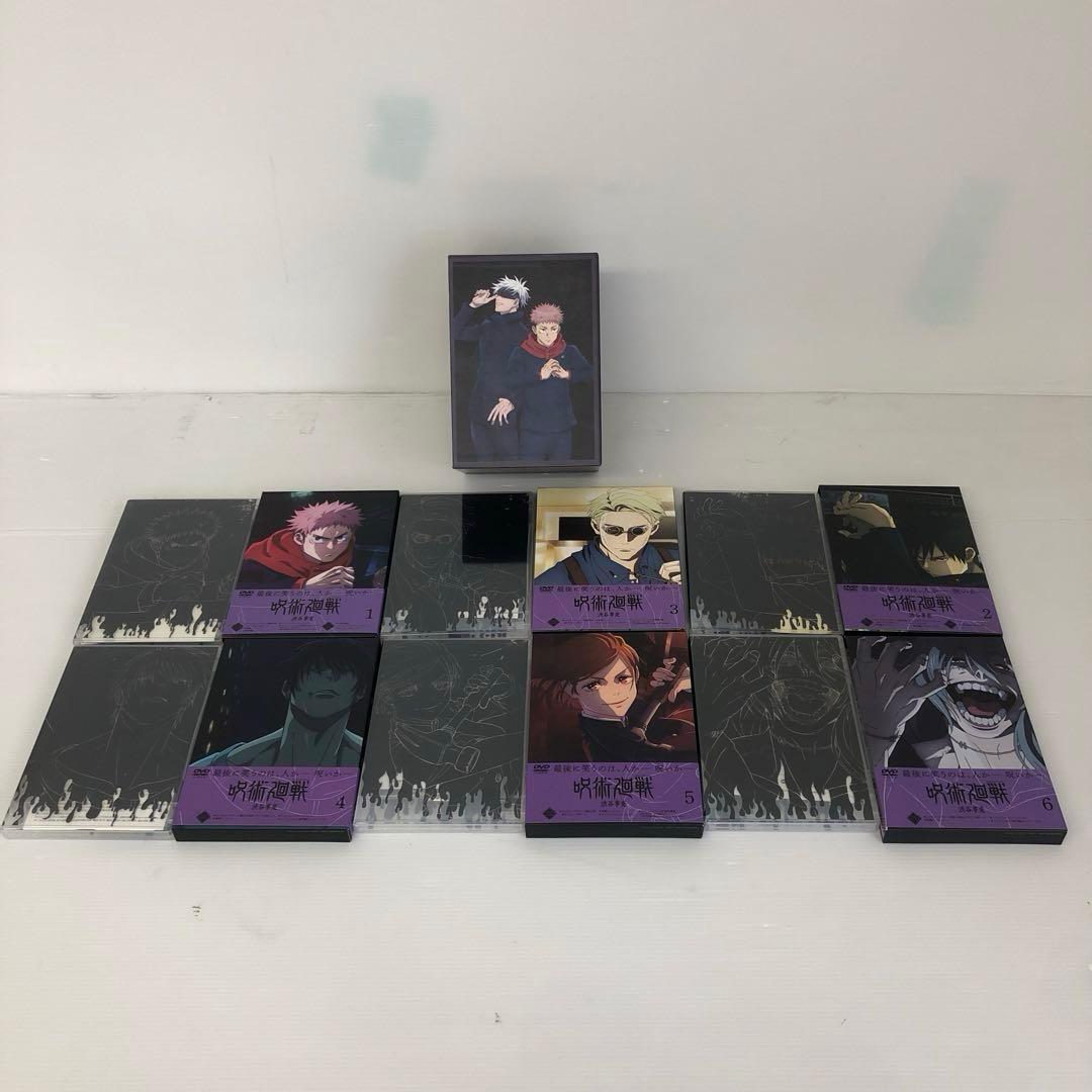 ◆呪術廻戦 渋谷事変1〜6 DVD＋CD 呪術新聞 ミニステッカーつき