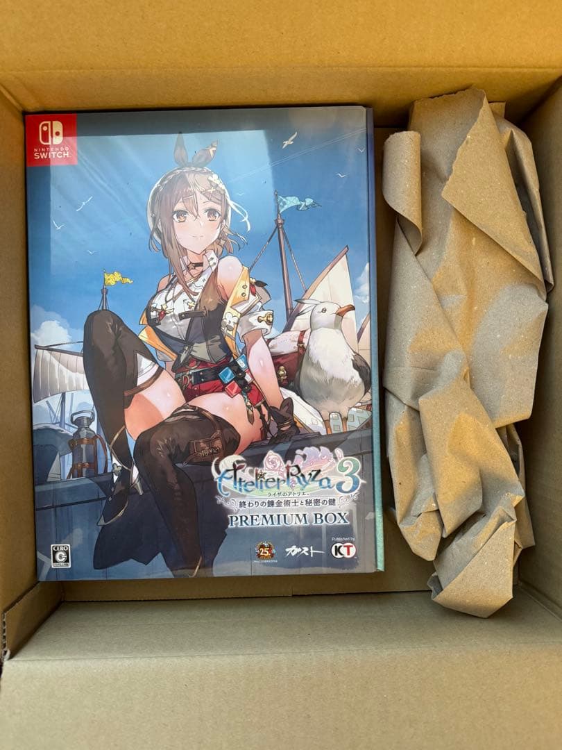 未開封 Switch ライザのアトリエ3プレミアムボックスWonderGOO特典