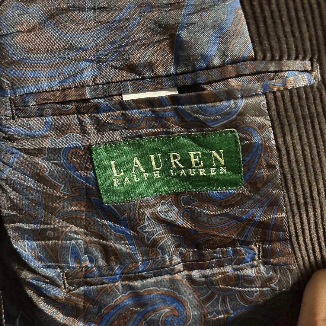 LAUREN Ralph Laurenコーデュロイテーラードジャケット ブラウン