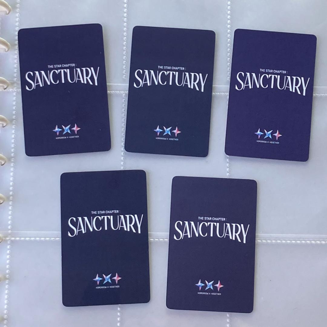 TXT Kpop Nara SANCTUARY トレカ5枚