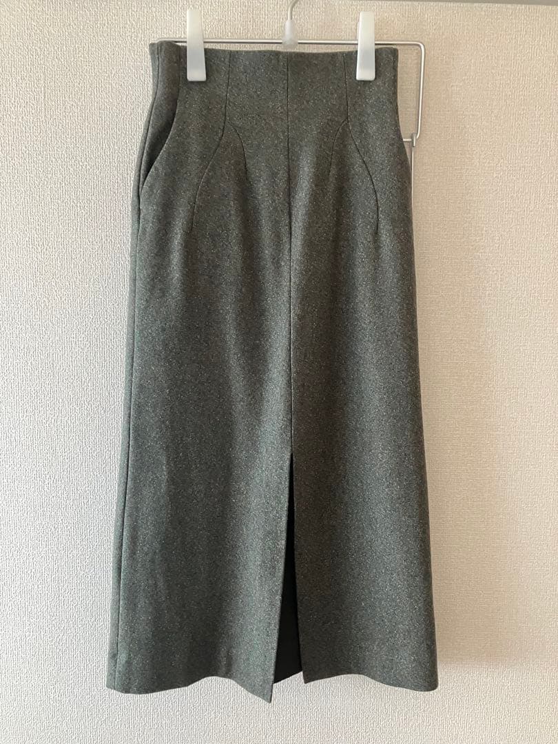 スカート Mame Kurogouchi Melange Flannel Skirt