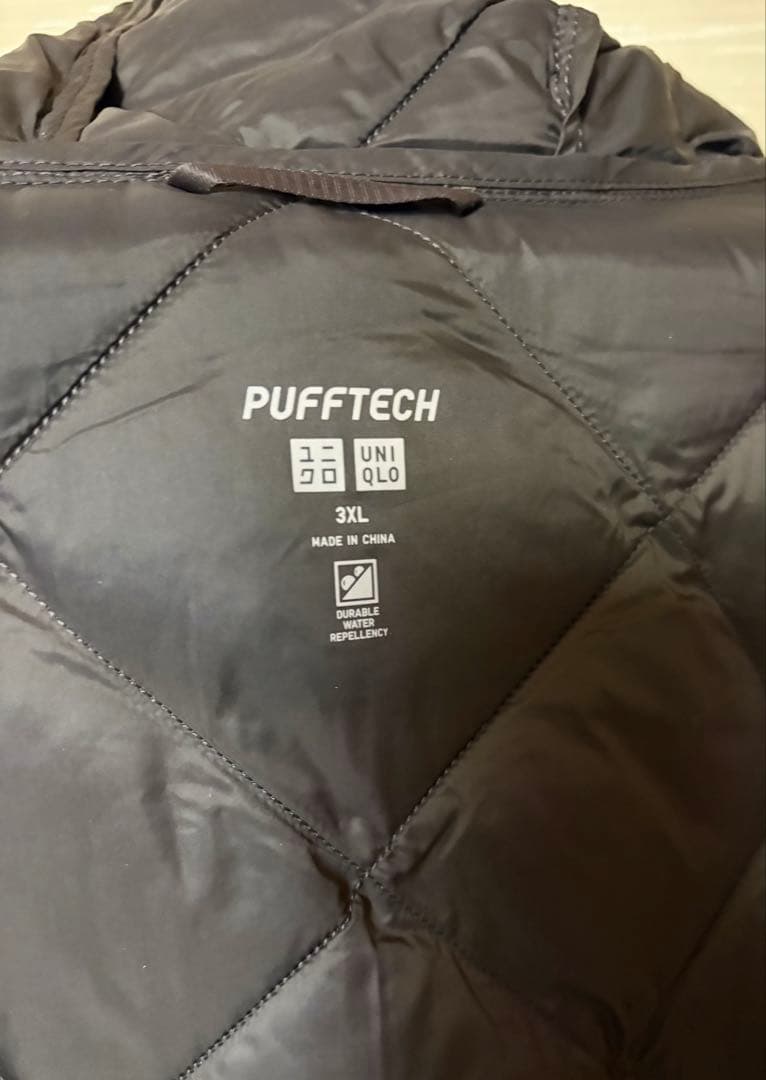 ユニクロ パフテックロングコートリラックスフィット レディース3XL