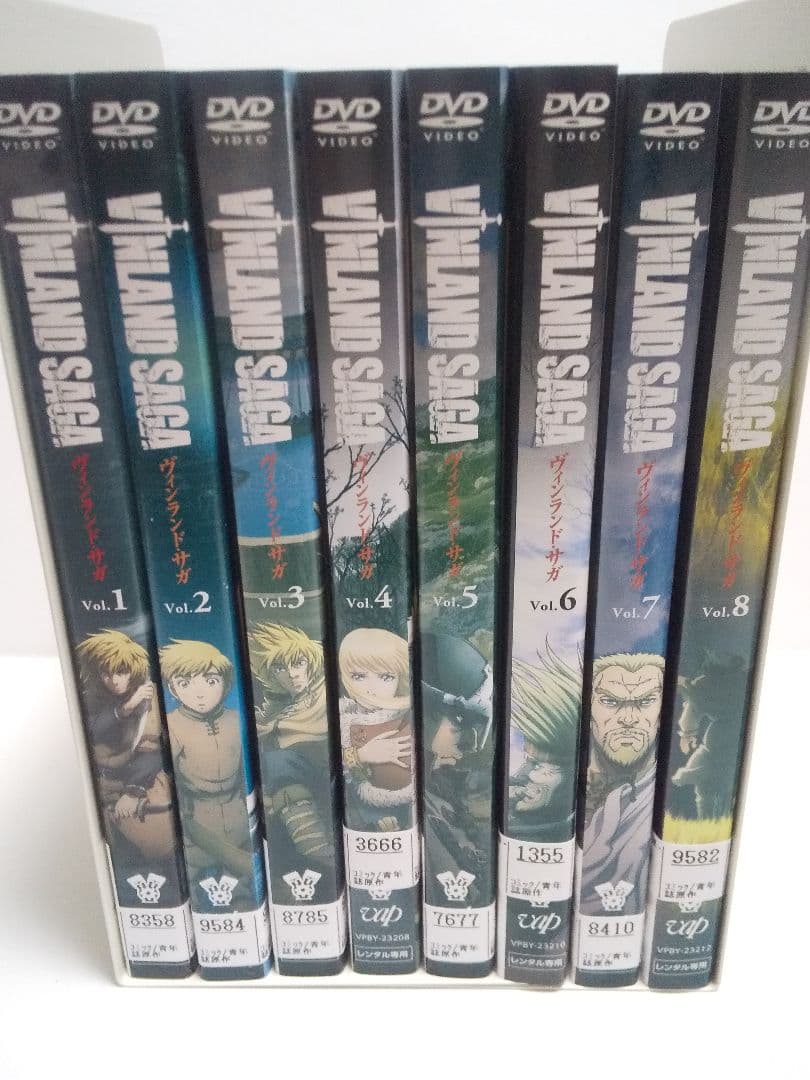 【レンタル落ち】アニメDVD ヴィンランドサガ １期２期 全巻セット【キズあり】