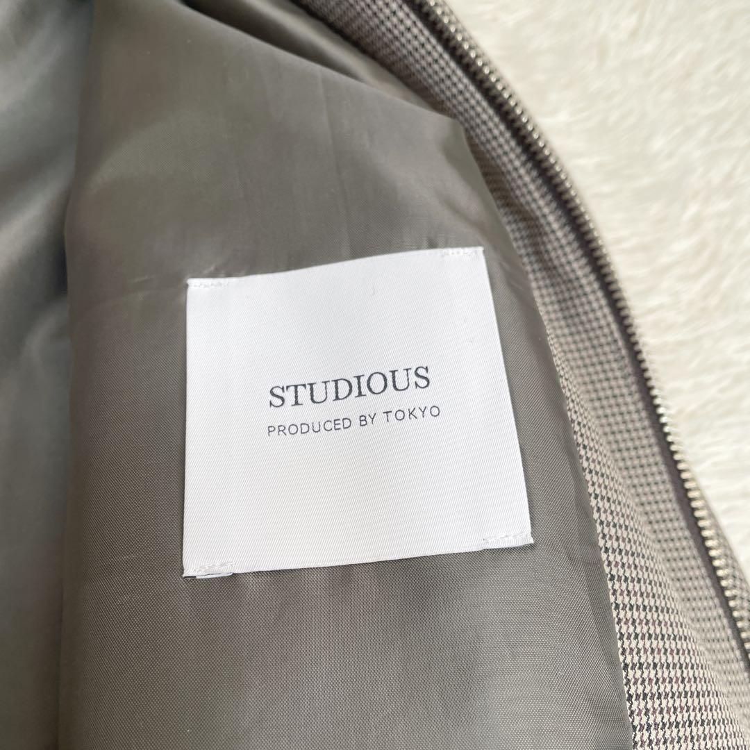 美品　STUDIOUS オーバースリーブ　セットアップ　　ブルゾン　スラックス