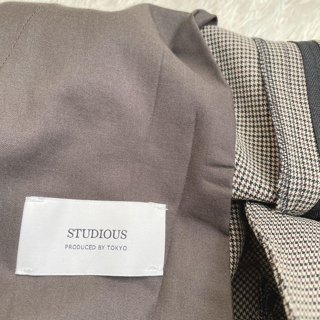 美品　STUDIOUS オーバースリーブ　セットアップ　　ブルゾン　スラックス