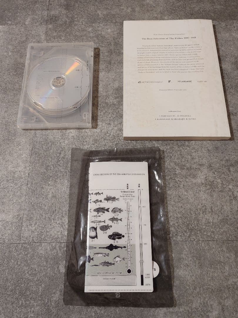 サカナクション　魚図鑑 完全生産限定盤 プレミアムBOX 魚大図鑑