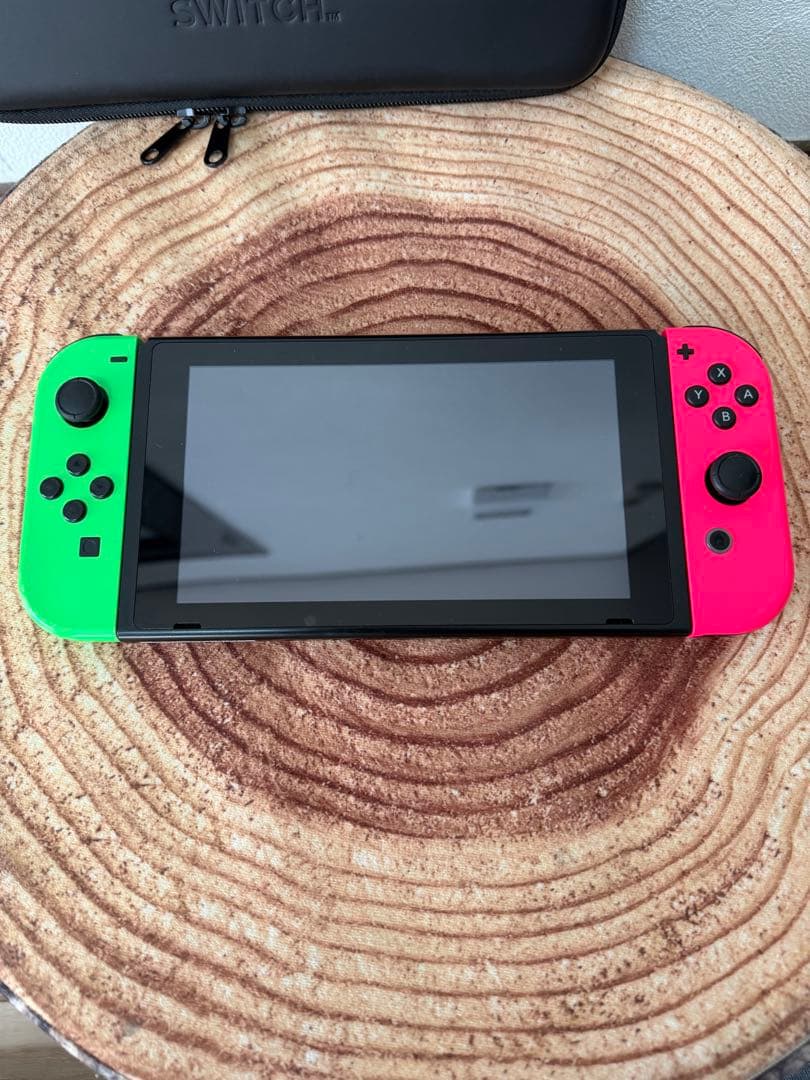 Nintendo Switch ニンテンドースイッチ本体GRN/PNK箱無し
