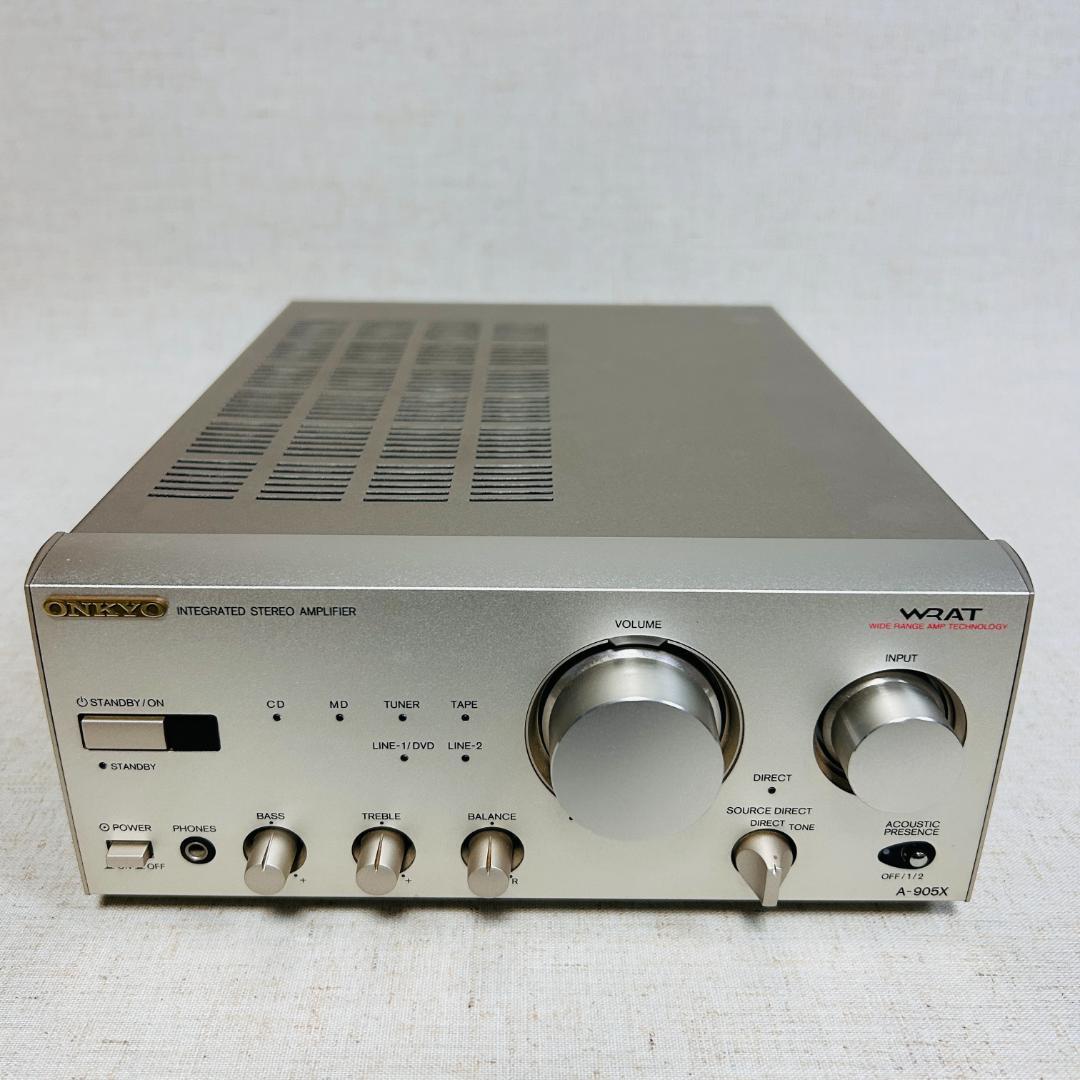 ONKYO オンキョー INTEC205 A-905X プリメインアンプ