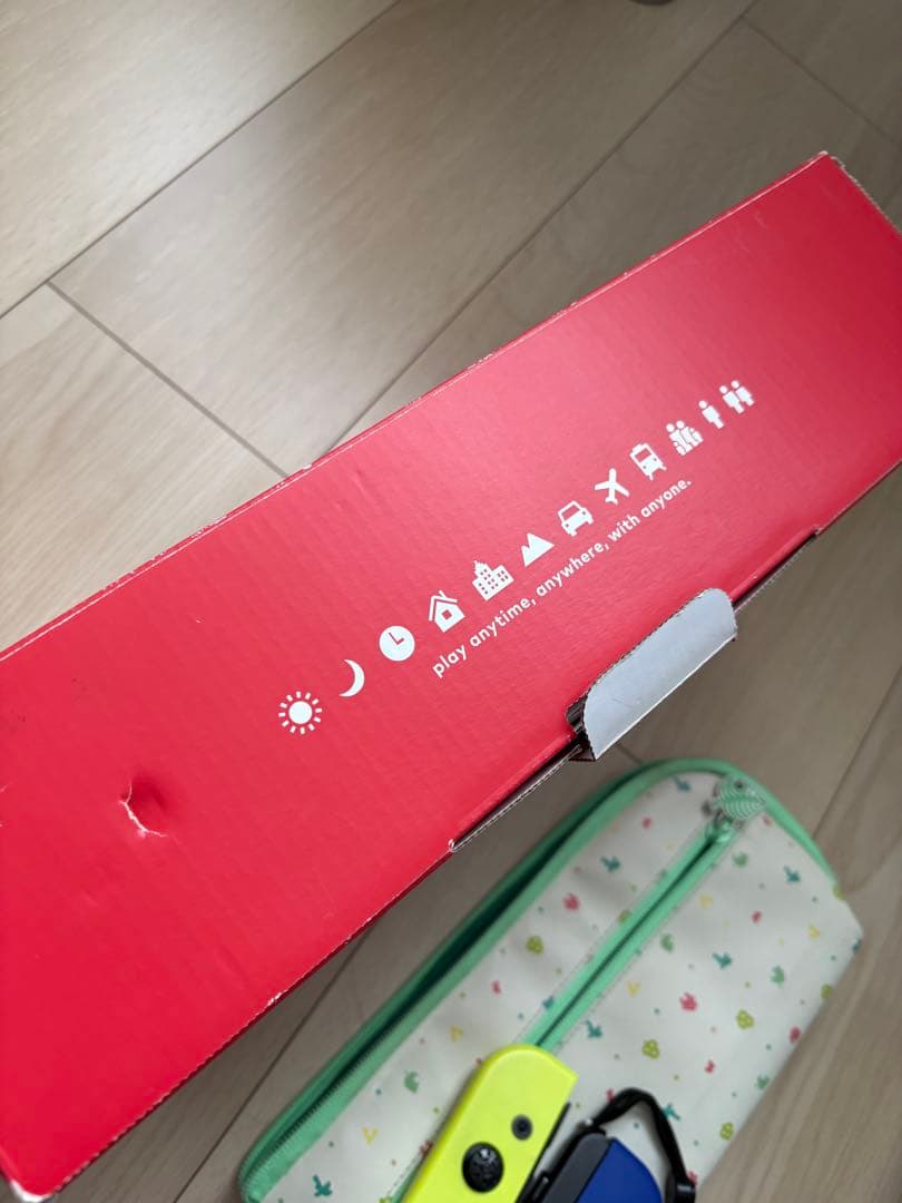 Nintendo Switch 本体 青 黄 Joy-Con セット