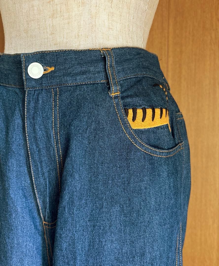 Niko and… ツモリチサト コラボ☆猫刺繍デニムパンツ