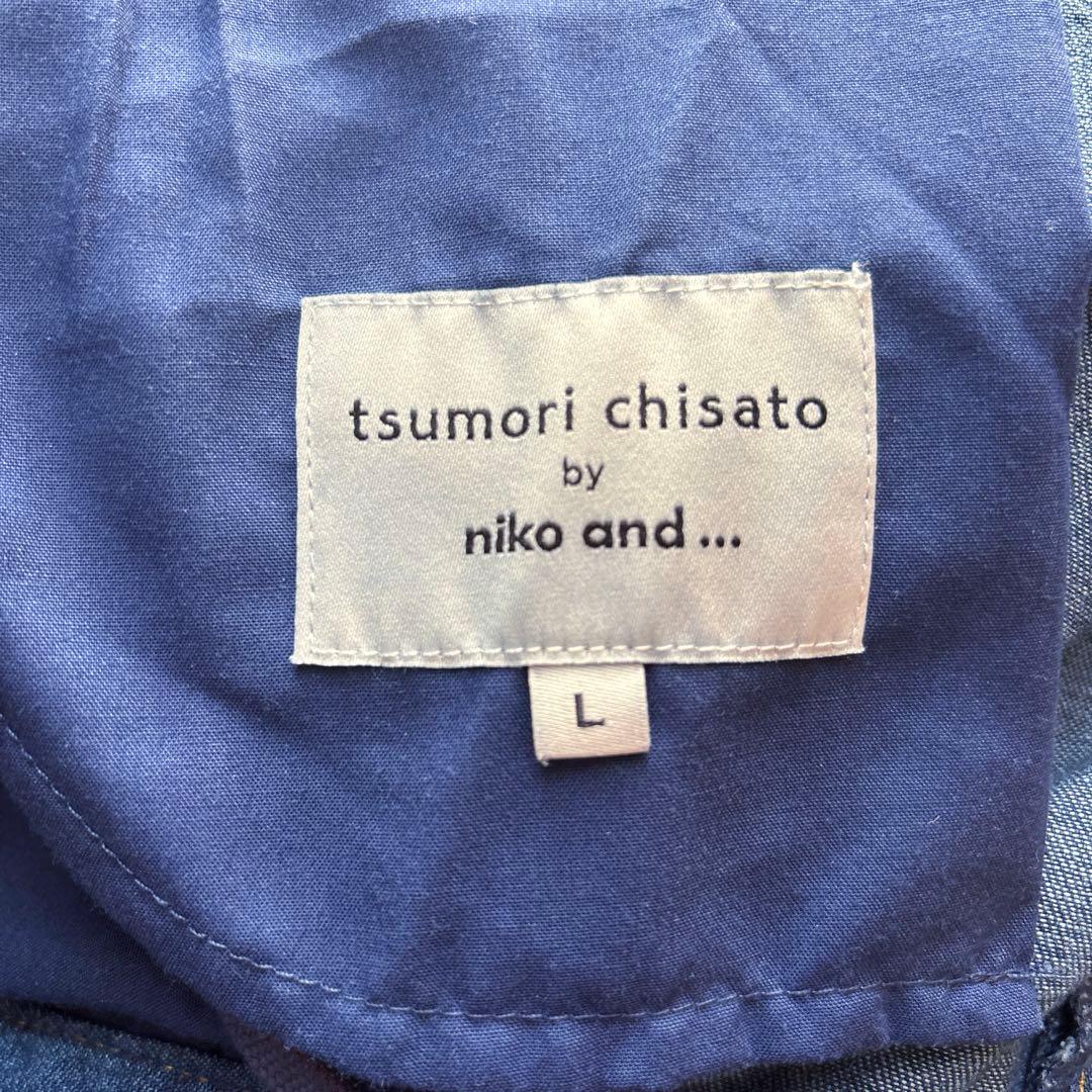Niko and… ツモリチサト コラボ☆猫刺繍デニムパンツ