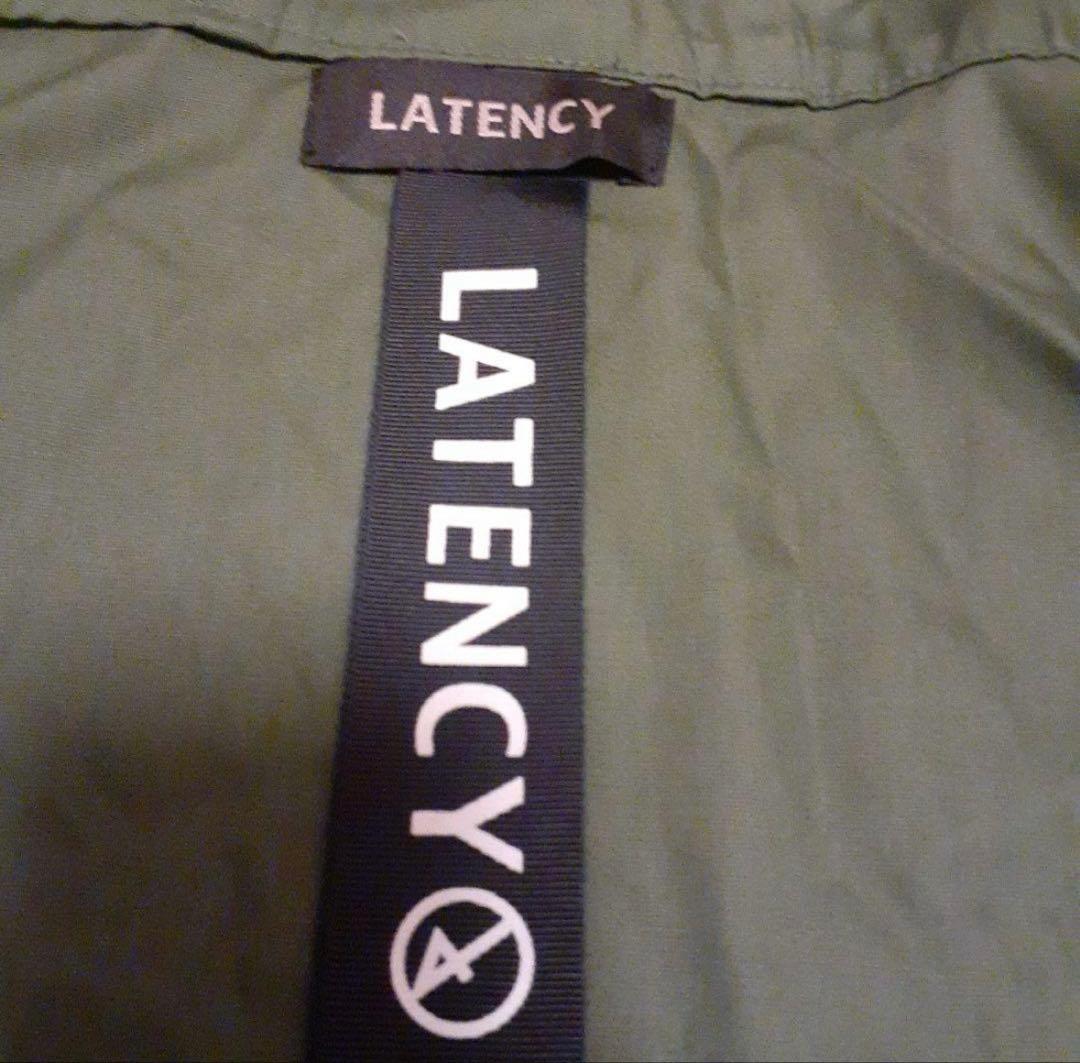 LATENCY レーテンシー 川谷絵音 刺繍ロゴモッズコート　スプリングコート