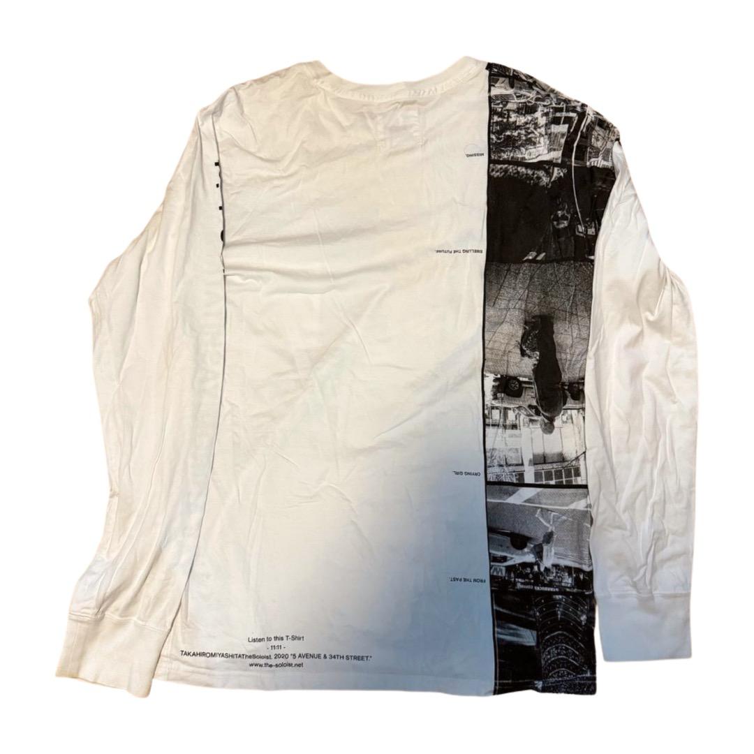 20AW ソロイスト×E-WAX フォト ロンT 白 48