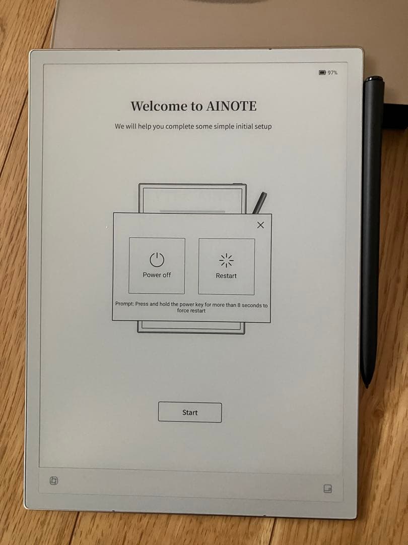 専用出品フルセット美品！iFLYTEK AINOTE 2、キーボード保護ケース等