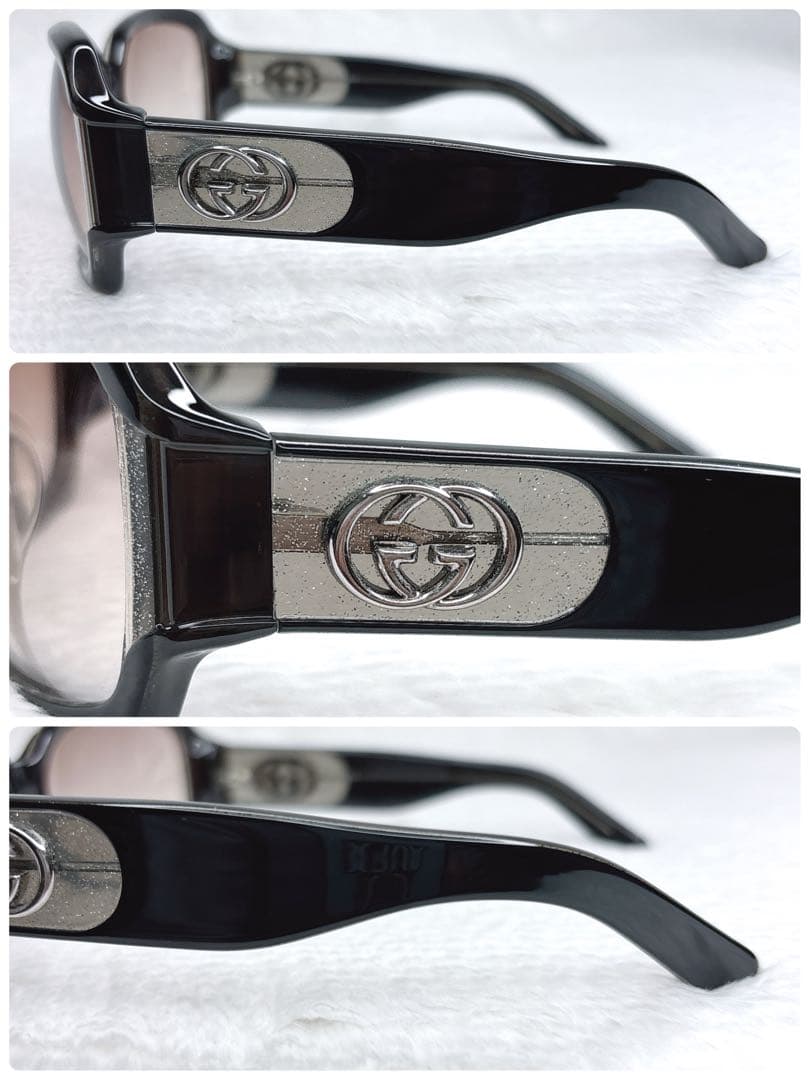 希少✨GUCCI グッチ GG2934 サイドラメロゴサングラス　y2k