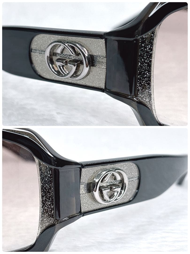 希少✨GUCCI グッチ GG2934 サイドラメロゴサングラス　y2k