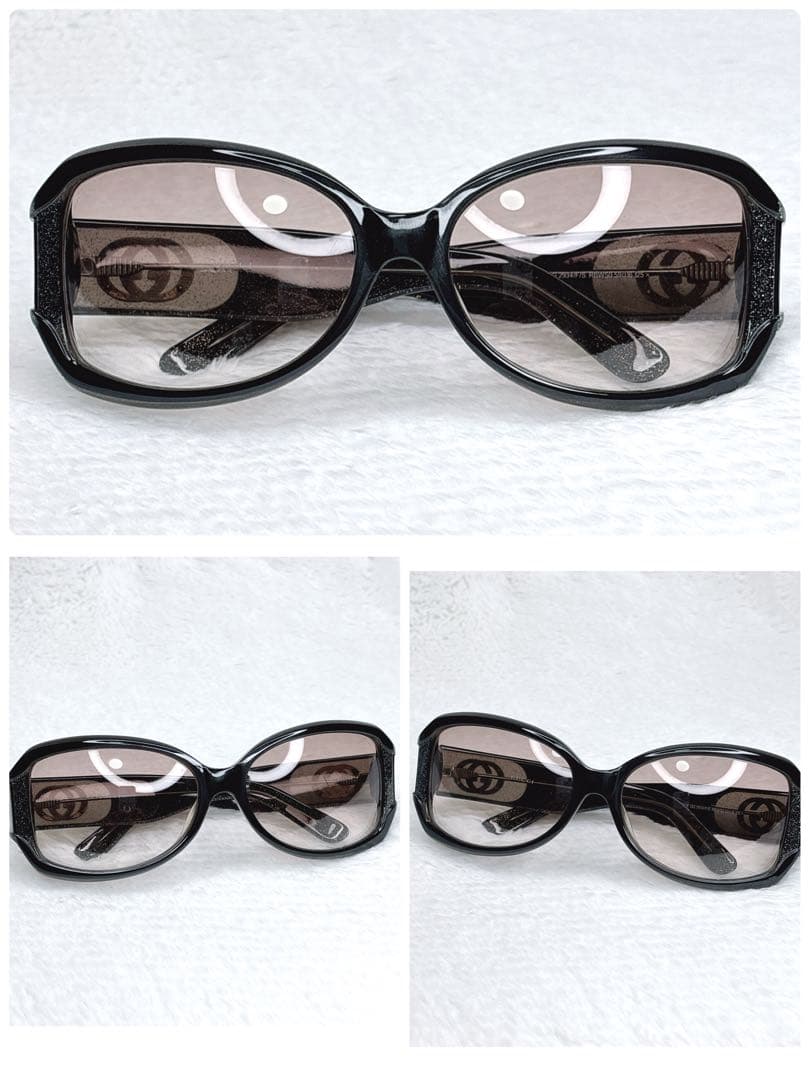 希少✨GUCCI グッチ GG2934 サイドラメロゴサングラス　y2k