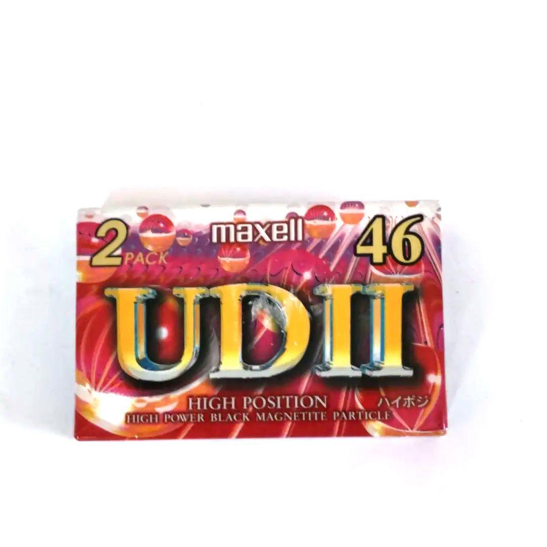 日立❇️マクセル❇️ハイポジ カセットテープ❇️UD II 46❇️2本入り