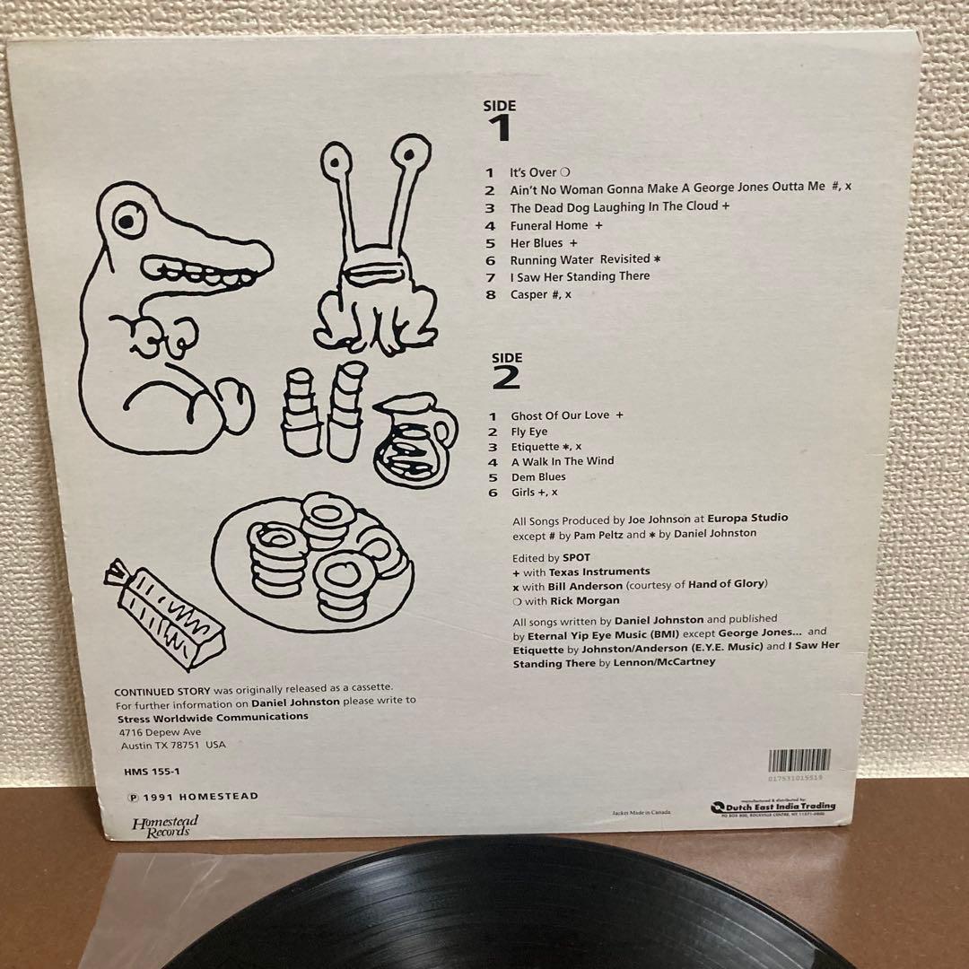 Daniel Johnston - Continued Story レコード