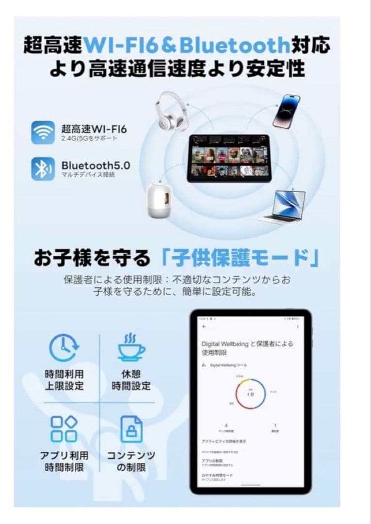 【新品未開封】T1 タブレット 10.1インチ 24GB+128GB 1TB拡張