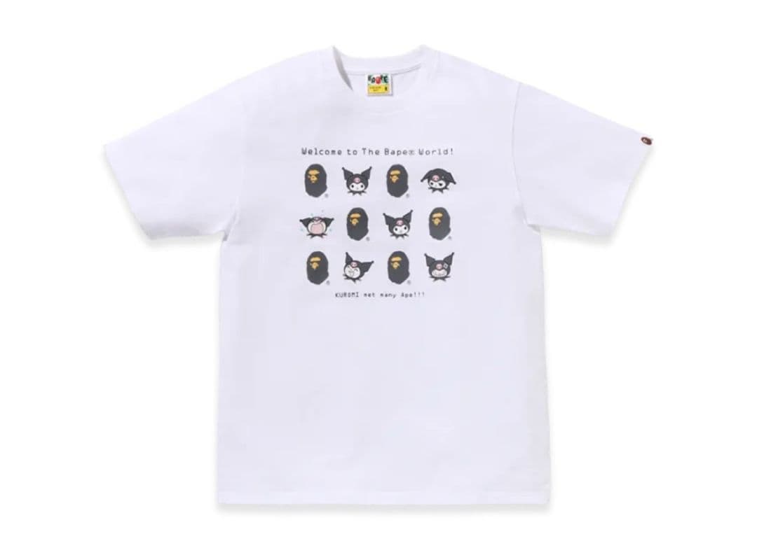 最終値下A BATHING APE Bape サンリオ Tシャツコラボ新品