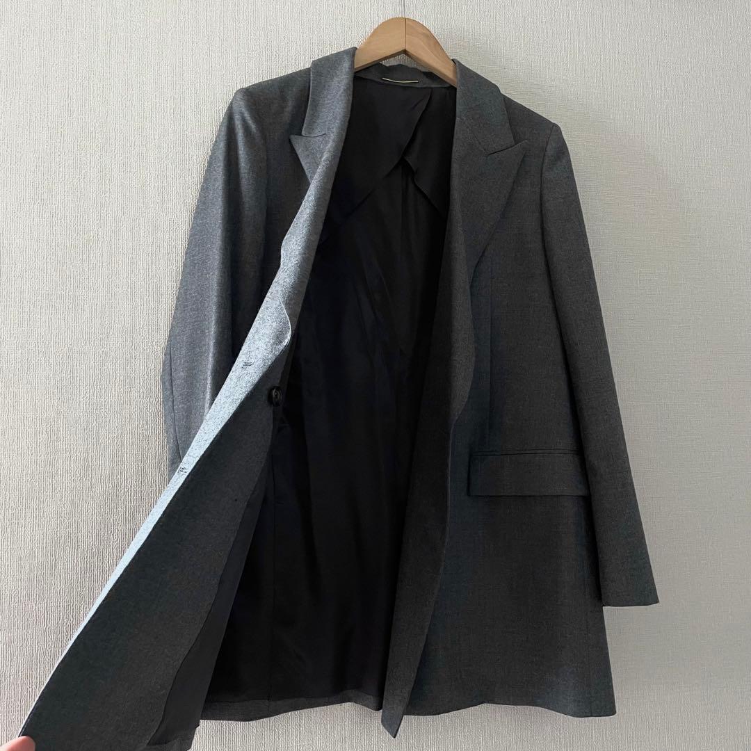 【定価9.8万円】Deuxieme Classeテーラードジャケット グレー