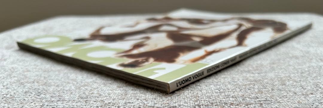 洋書 L'UOMO VOGUE Summer 1998