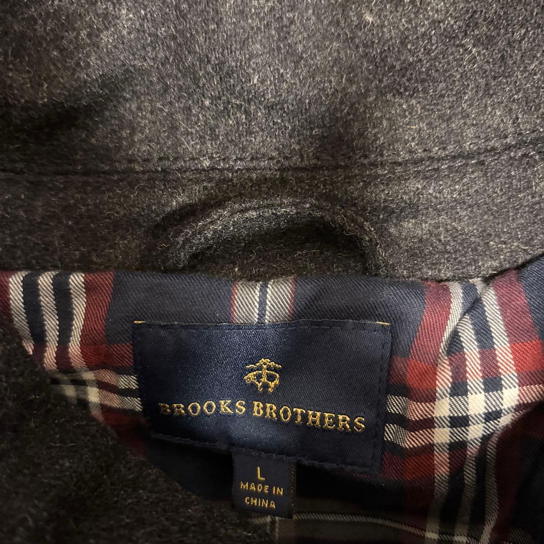 美品⭐️BROOKS BROTHERS ダッフルコート　チェック　2way L