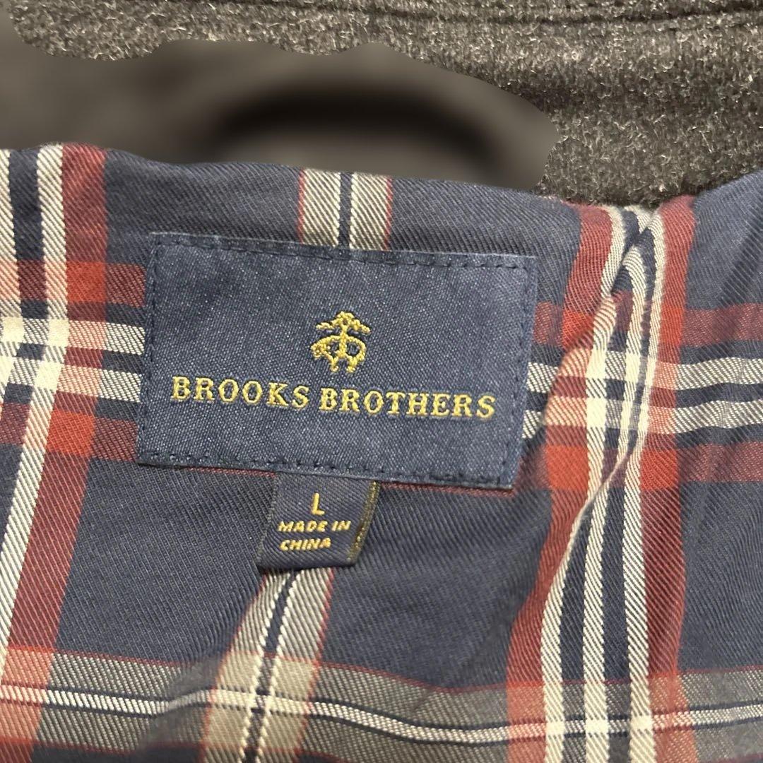 美品⭐️BROOKS BROTHERS ダッフルコート　チェック　2way L