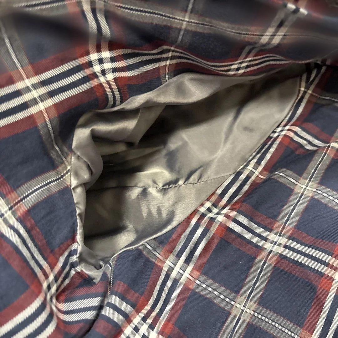 美品⭐️BROOKS BROTHERS ダッフルコート　チェック　2way L