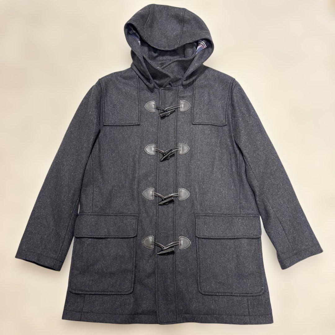 美品⭐️BROOKS BROTHERS ダッフルコート　チェック　2way L