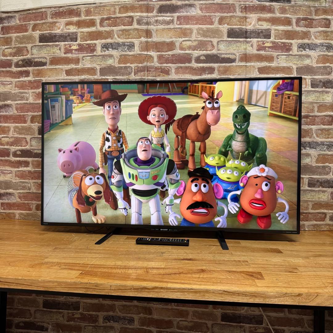 シャープ 50V型 4K 液晶テレビ AQUOS LC-50U30 動画アプリ○