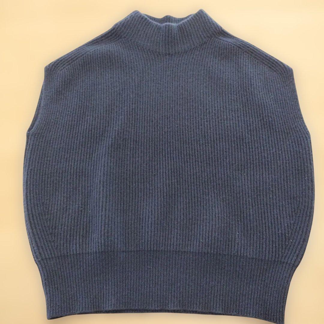 ドゥロワー　drawer　ウールカシミヤニット　57200円　ボトルネック
