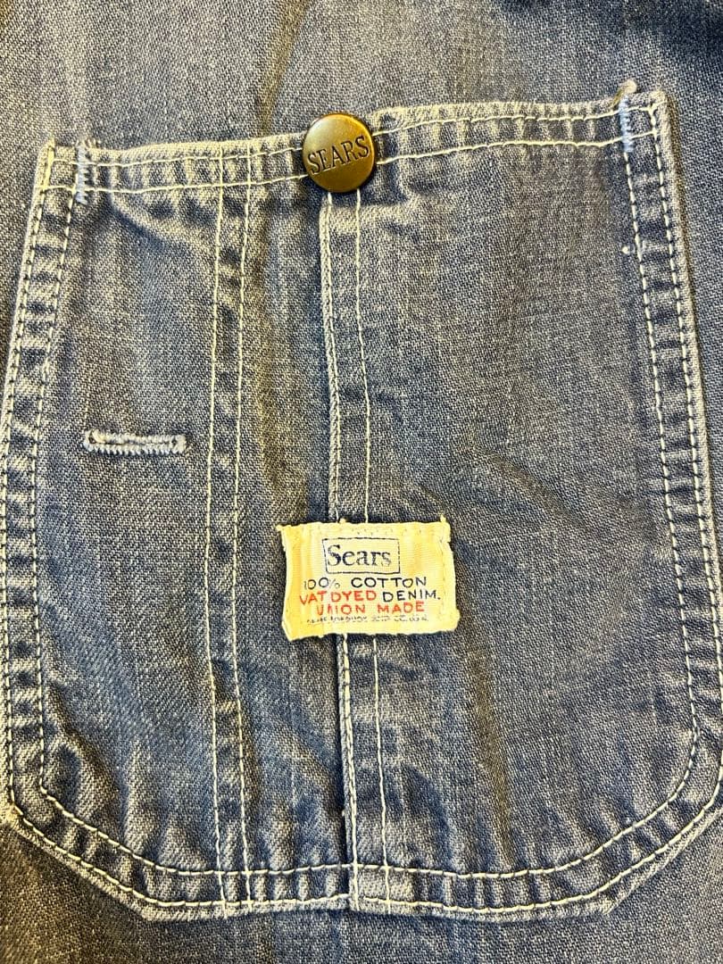 Vintage 60s Sears デニムカバーオール　最終価格