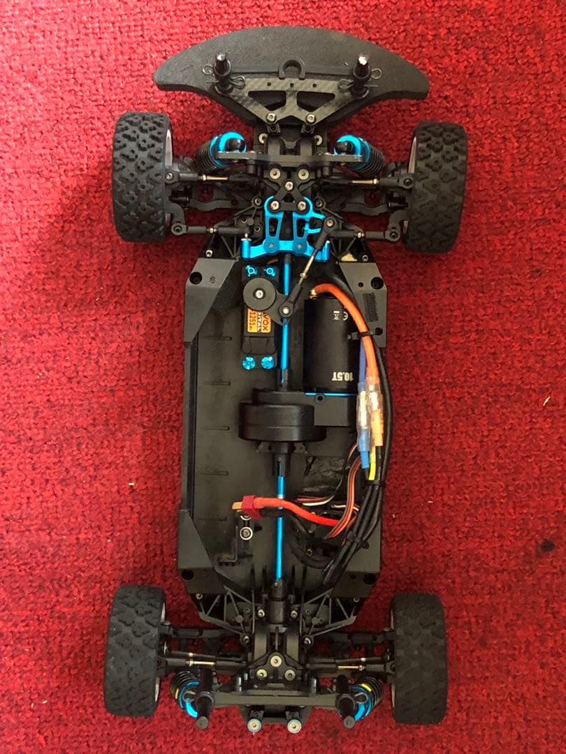 タミヤ　xv-02 pro RS仕様　ボディパーツ受信機以外メカ付セット
